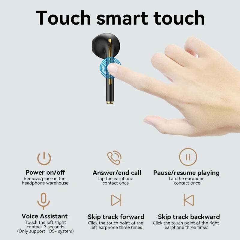 Xiaomi Wireless Earphone Noise Reducting Bluetooth Earbuds  Hifi Stereo In-Ear Headset Subwoofer Headphones Handsfree Mic